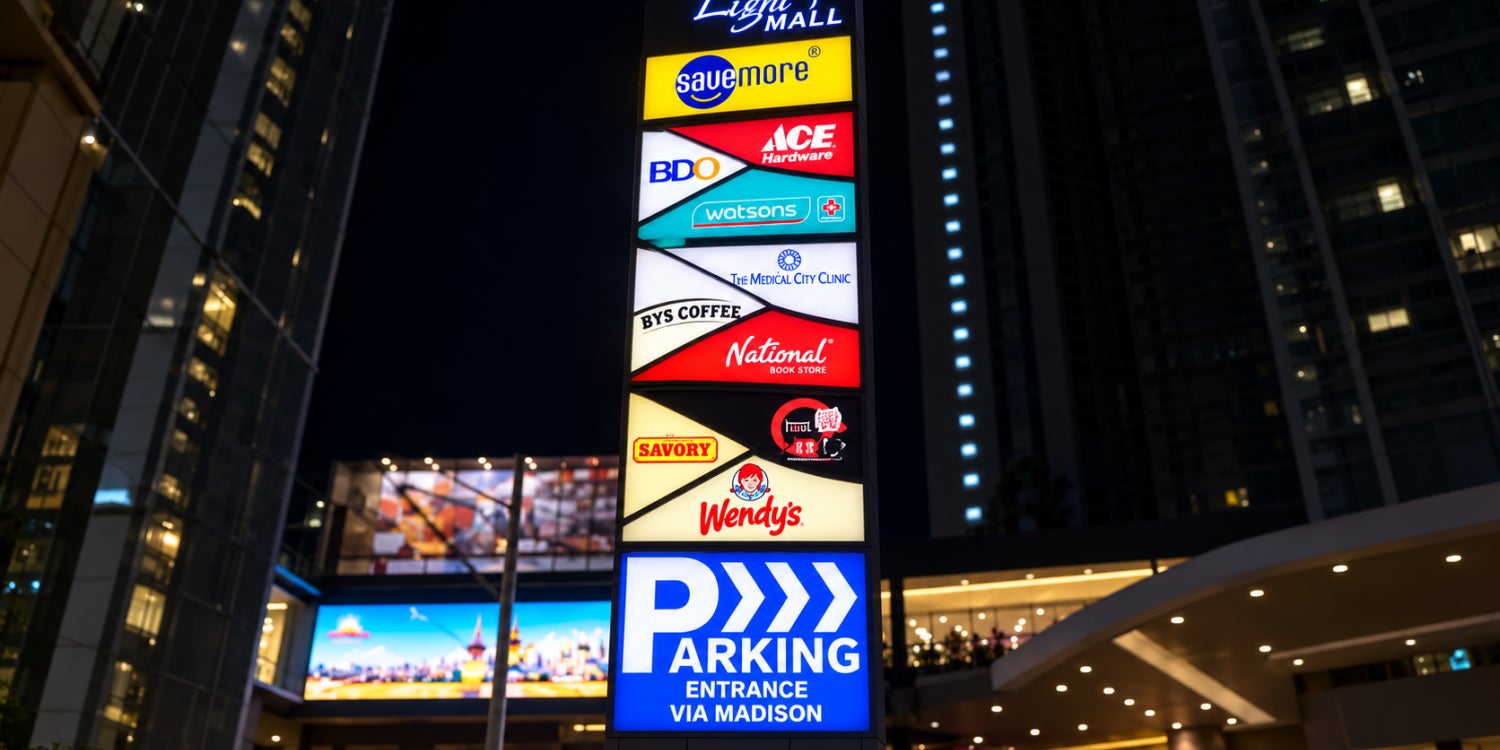 Pylon Signs in Philippines
