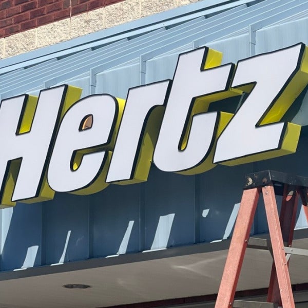 Hertz - Channel Letters New Face