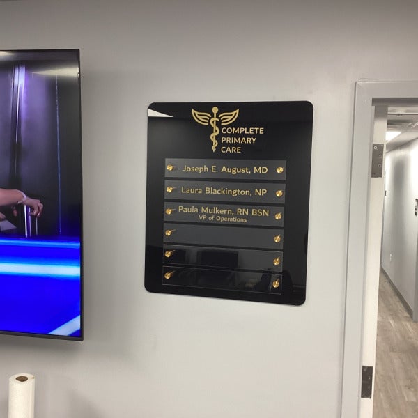 Transforming Healthcare Spaces with Custom Interior Signs: Complete Primary Care Partners with Signarama Danvers