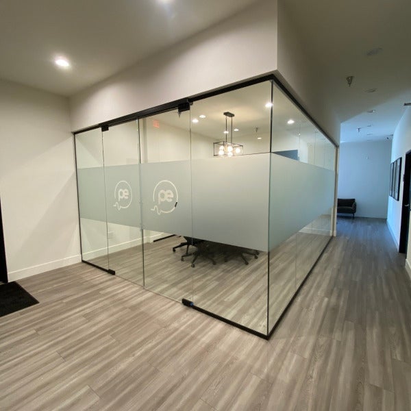 Custom Frosted Window Vinyl for Pacific Electric Switchgear in Corona, CA