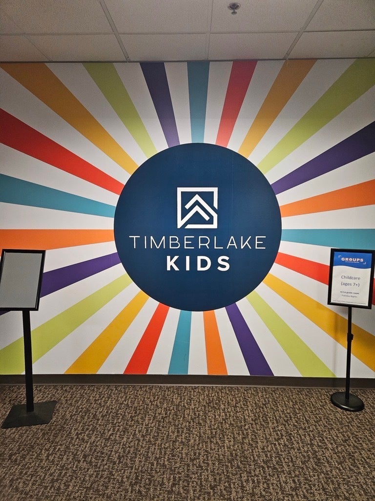 Custom Wall Graphics for Timberlake Church - Redmond, WA