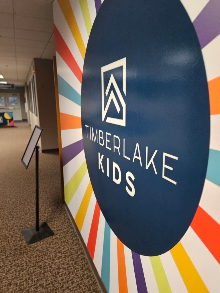 Custom Wall Graphics for Timberlake Church - Redmond, WA