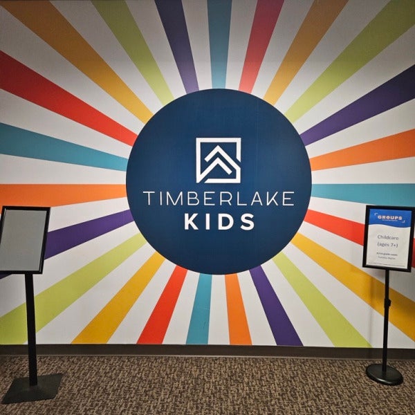 Custom Wall Graphics for Timberlake Church - Redmond, WA