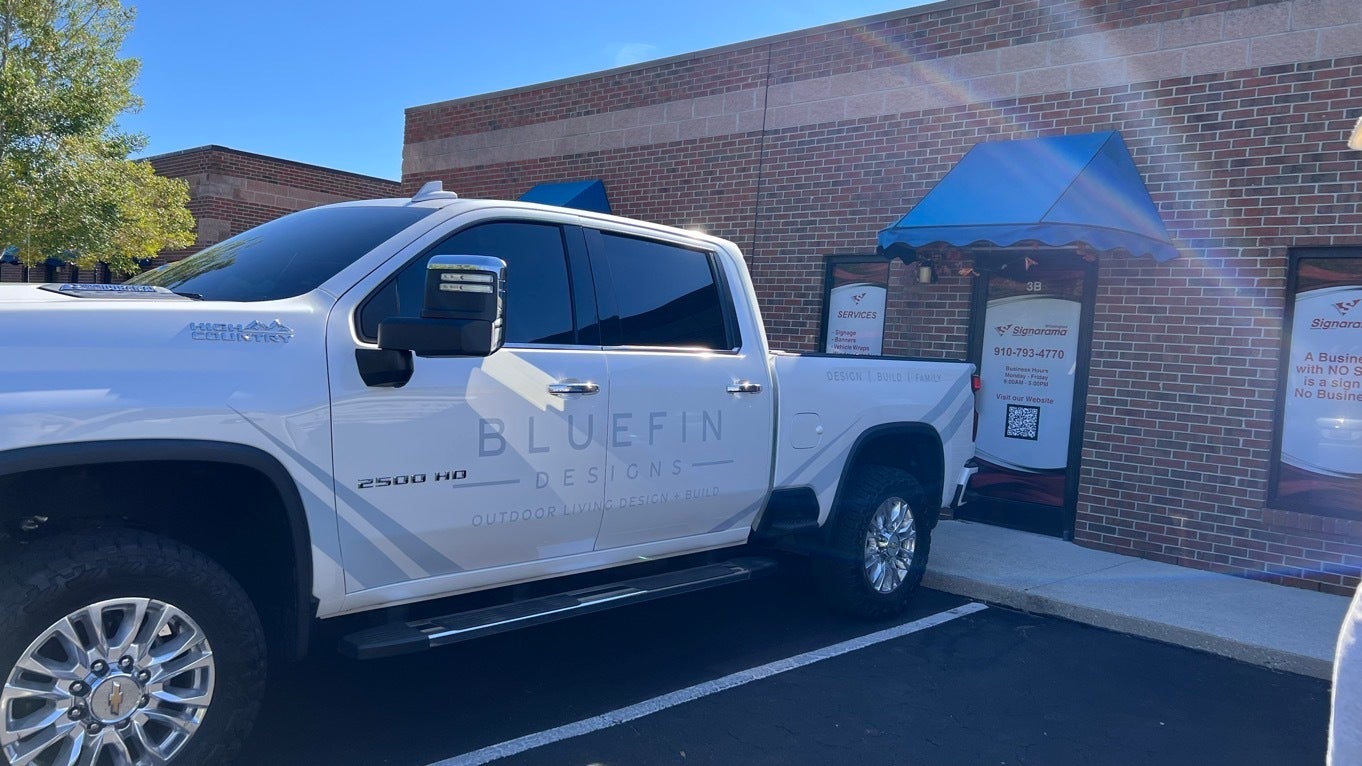 Bluefin Designs - Minimalist Vehicle Decal