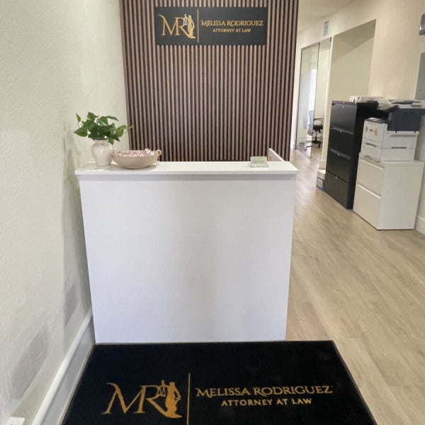 Custom Wall Signage & Branded Logo Floor Mats for Law Offices
