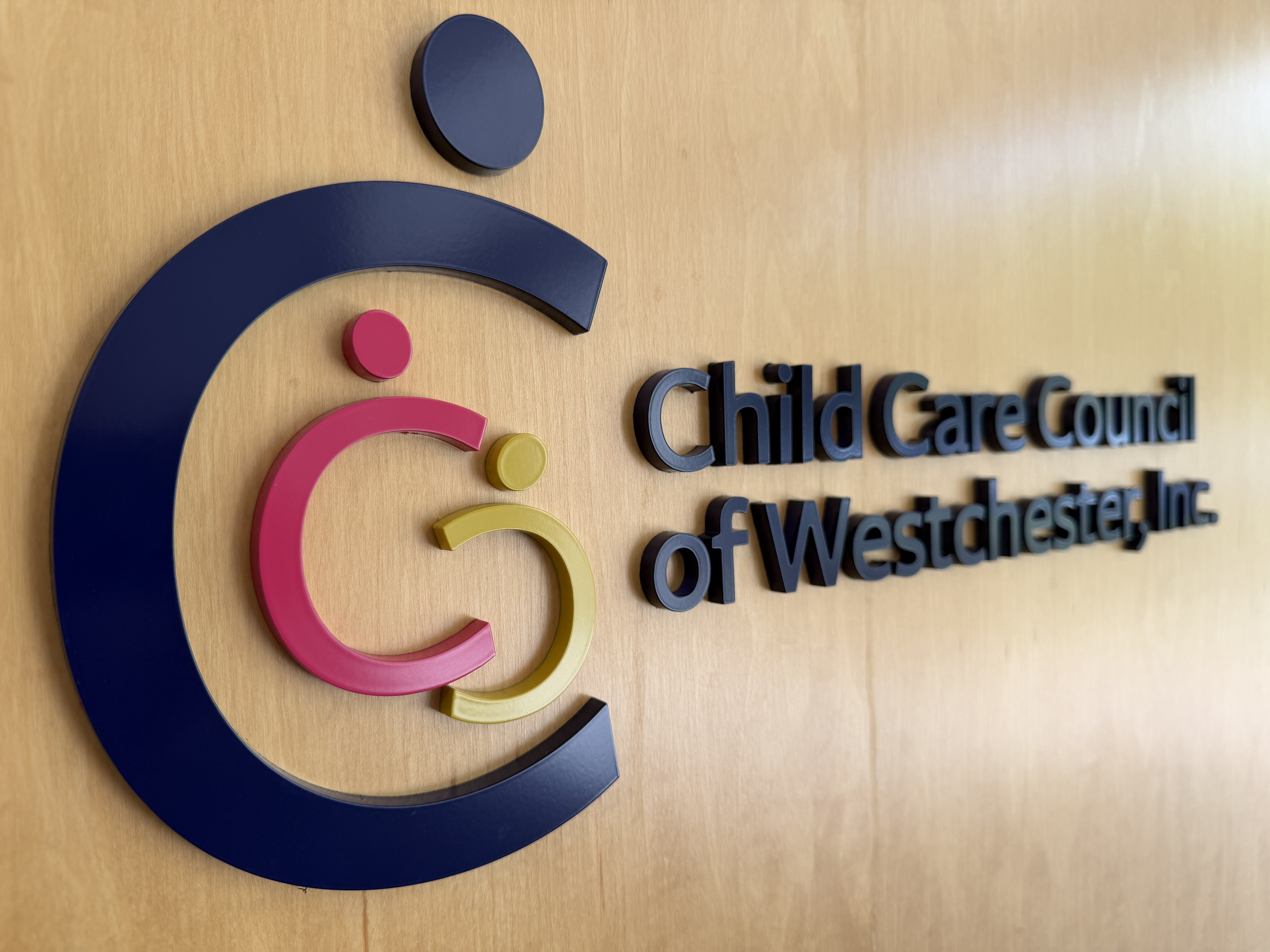 Office Dimensional Letters & Door Signs for Child Care Council in Tarrytown, NY