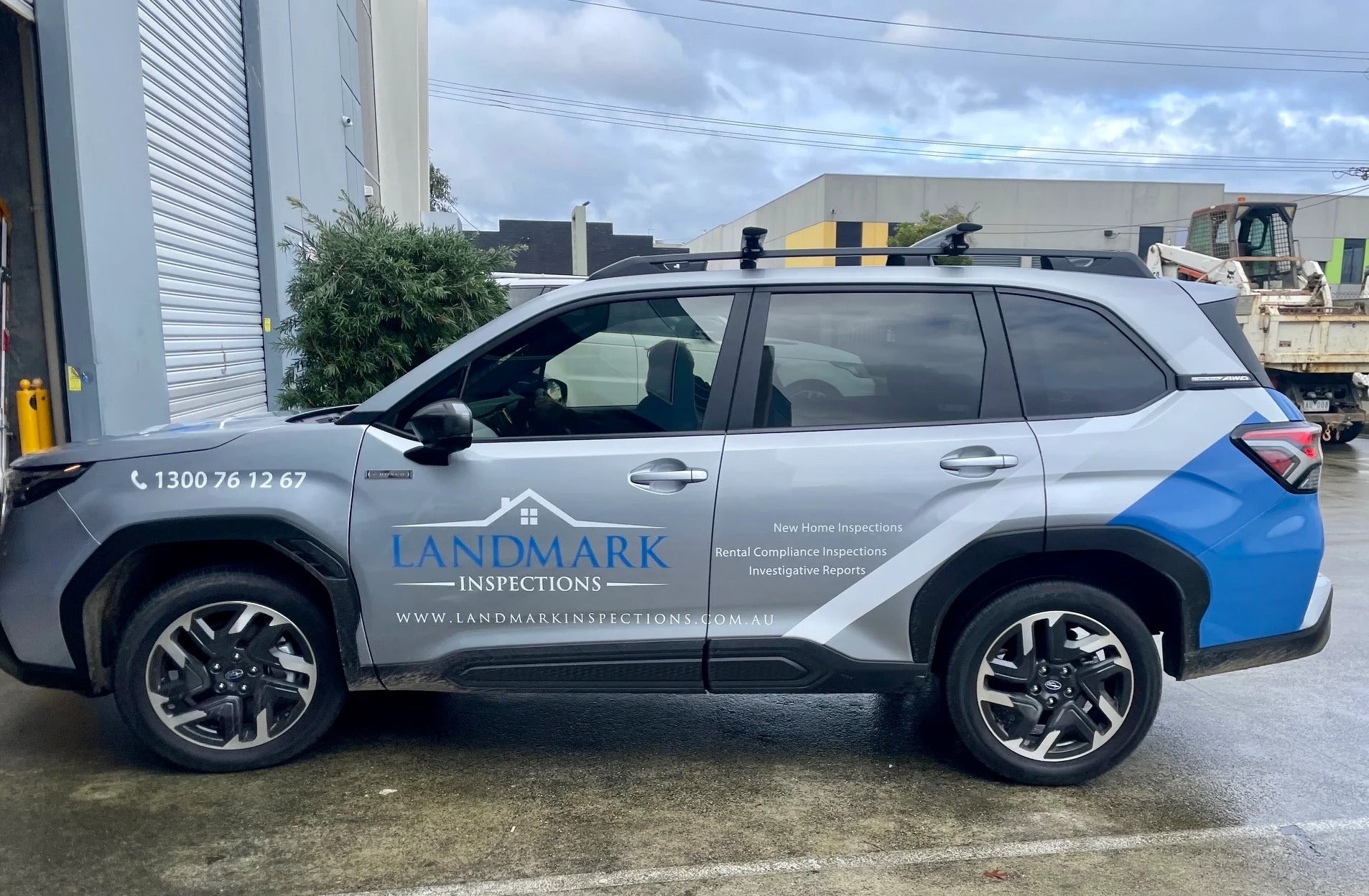 Vehicle Signage - Landmark Inspections - Melbourne VIC.