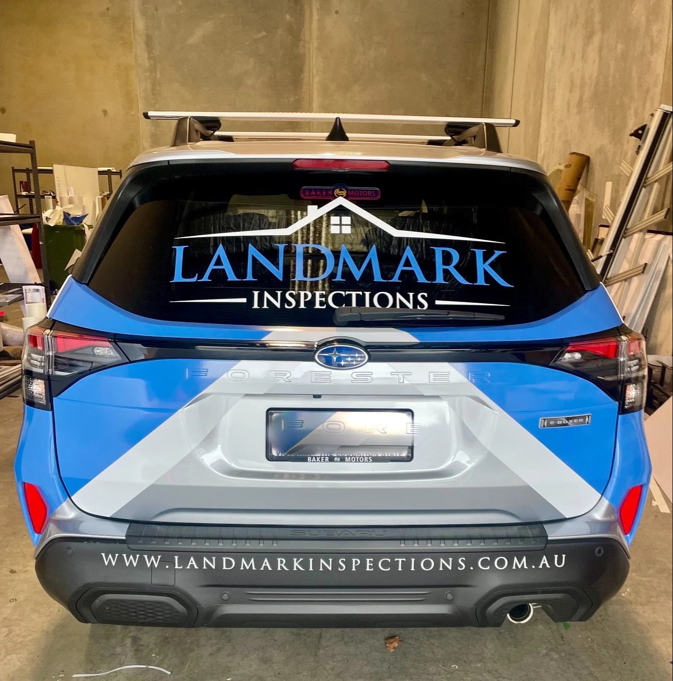 Vehicle Signage - Landmark Inspections - Melbourne VIC.