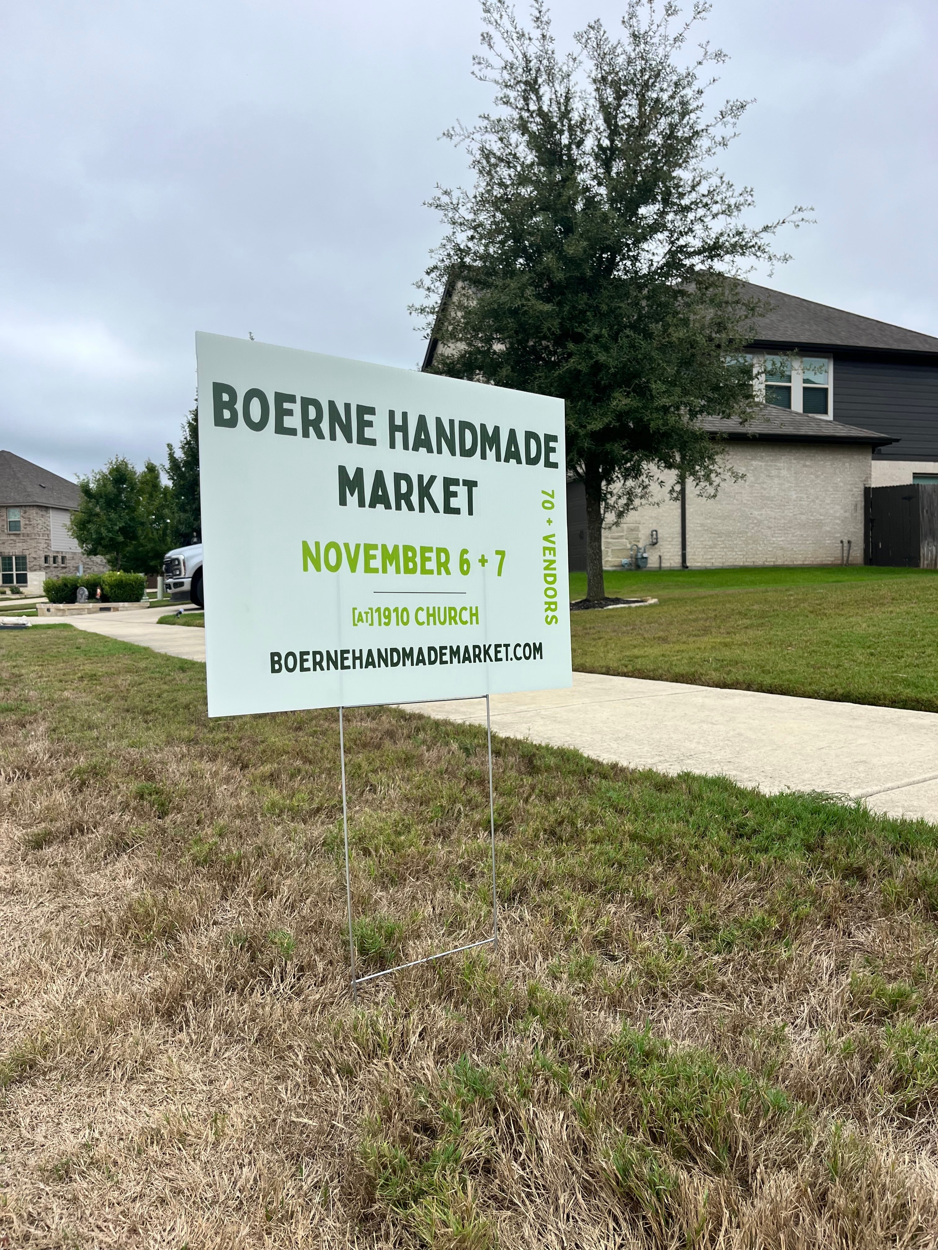 Custom Signs for the Boerne Handmade Market!