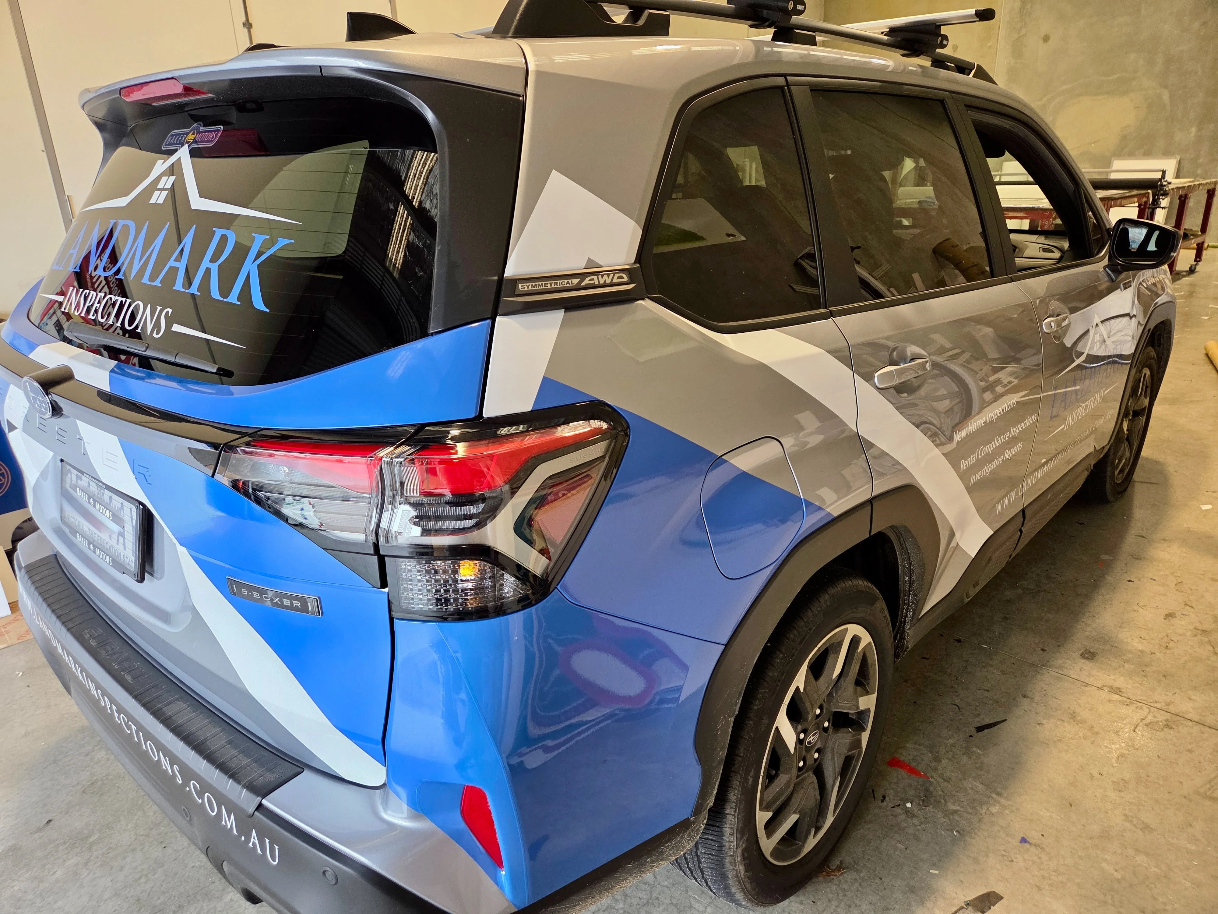 Vehicle Signage - Landmark Inspections - Melbourne VIC.