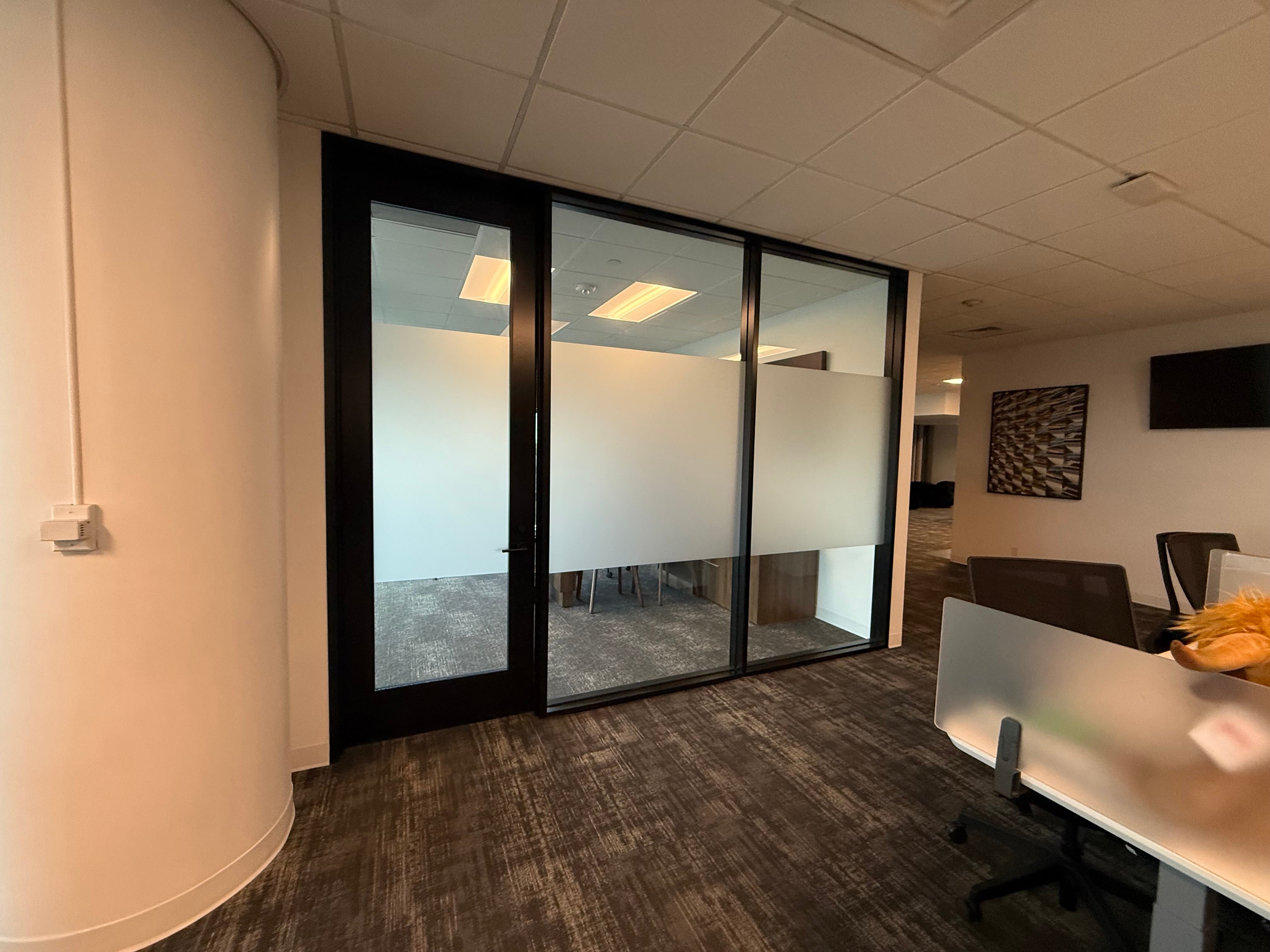 Add Privacy and Style to Your Office With Frosted Vinyl