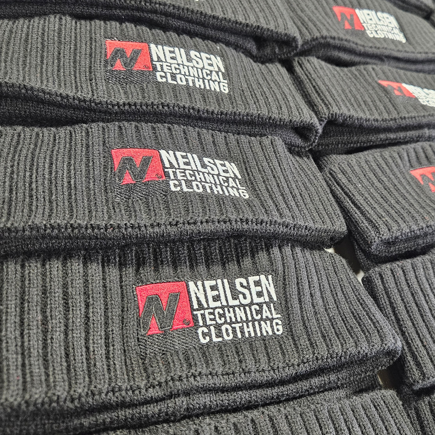 Custom Embroidered Beanies for Nielsen Technical Clothing