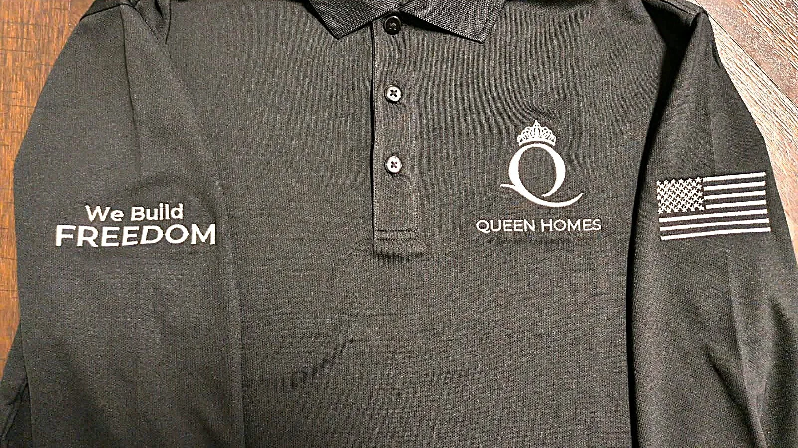 Custom Embroidered Polos for Queen Homes