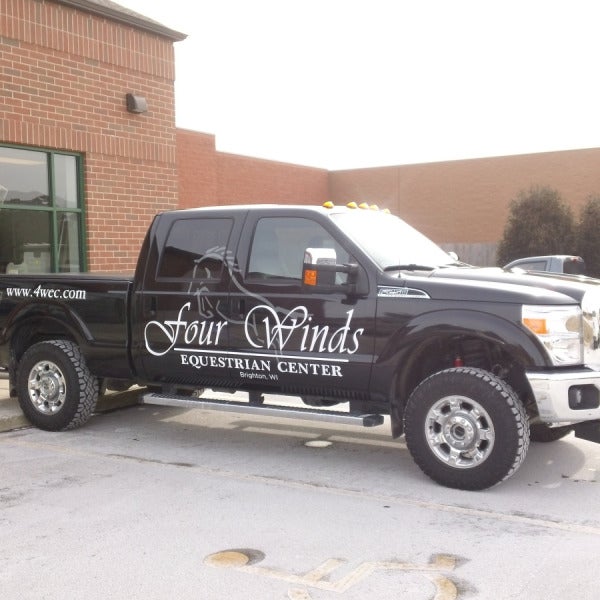 Four Winds Equestrian Center Vehicle Graphics from 2013 in Brighton, WI by Signarama Kenosha