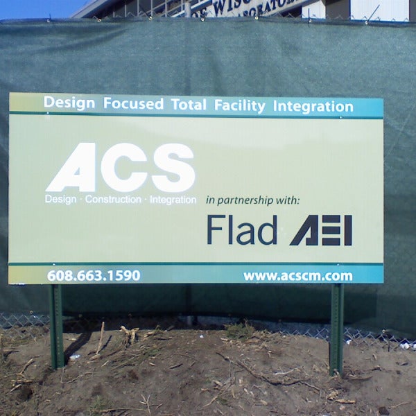 ACS & AEI Post and Panel by Signarama Kenosha