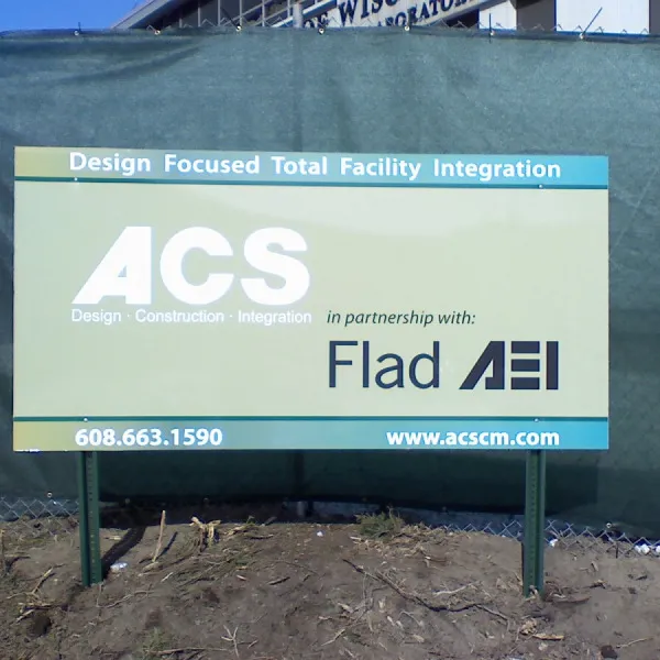 ACS & AEI Post and Panel by Signarama Kenosha