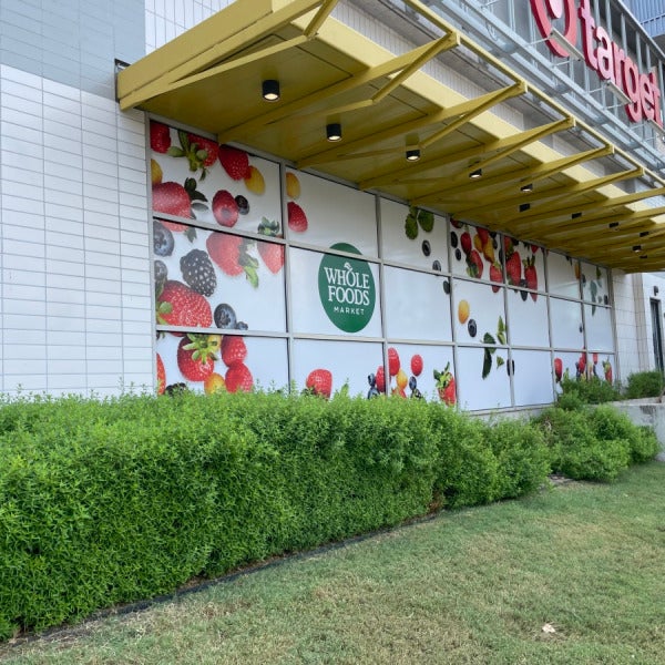 Whole Foods Market  window graphic