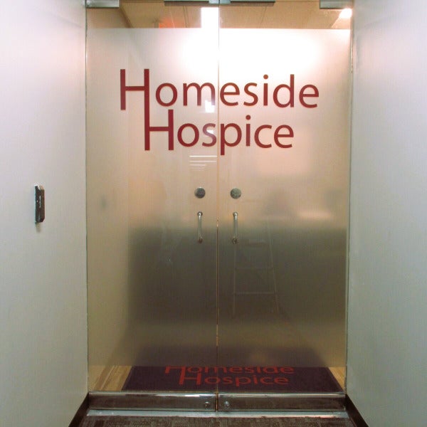 Frosted Vinyl Adds Privacy and Polish