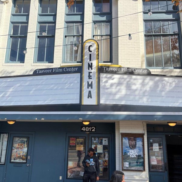 Signage refresh for Tasveer Film Center in Seattle, WA