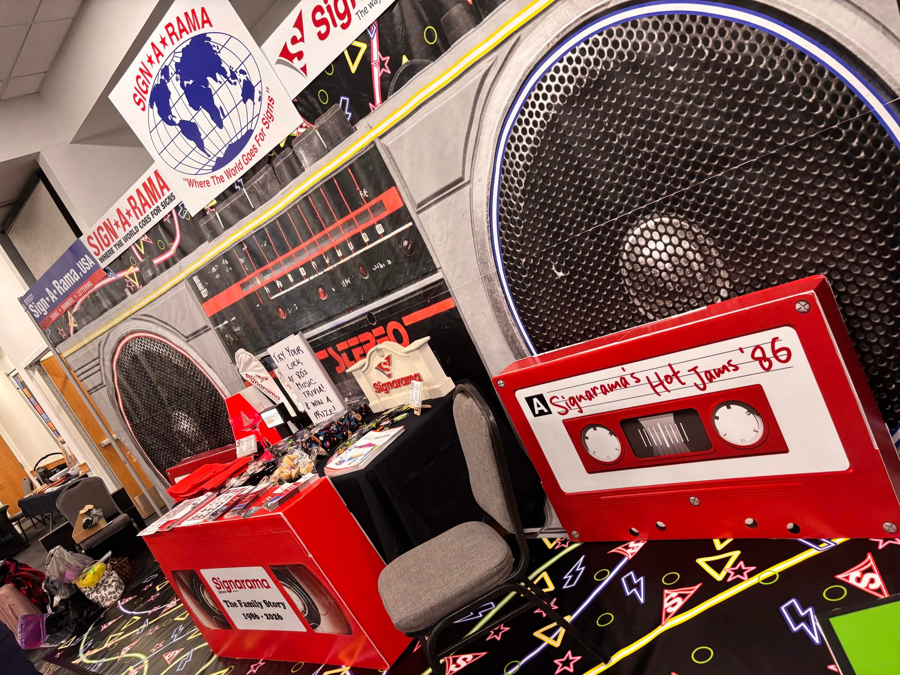 Signarama Rivercities Rocks the '80s While Celebrating 40 Years of Signarama!