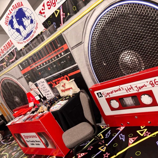 Signarama Rivercities Rocks the '80s While Celebrating 40 Years of Signarama!