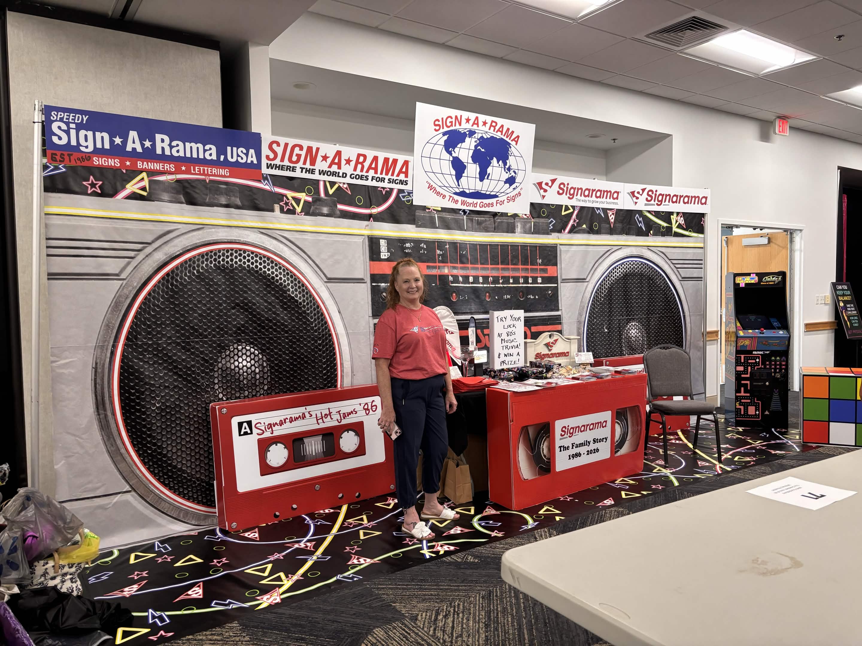Signarama Rivercities Rocks the '80s While Celebrating 40 Years of Signarama!