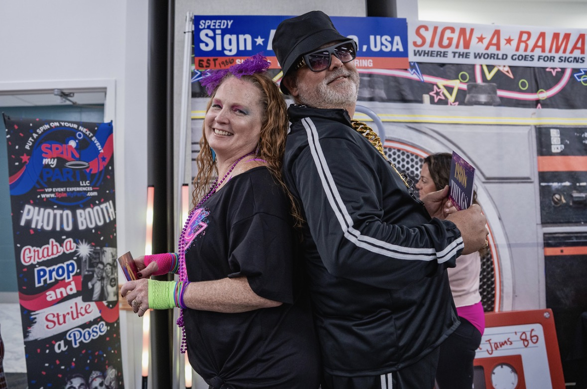 Signarama Rivercities Rocks the '80s While Celebrating 40 Years of Signarama!