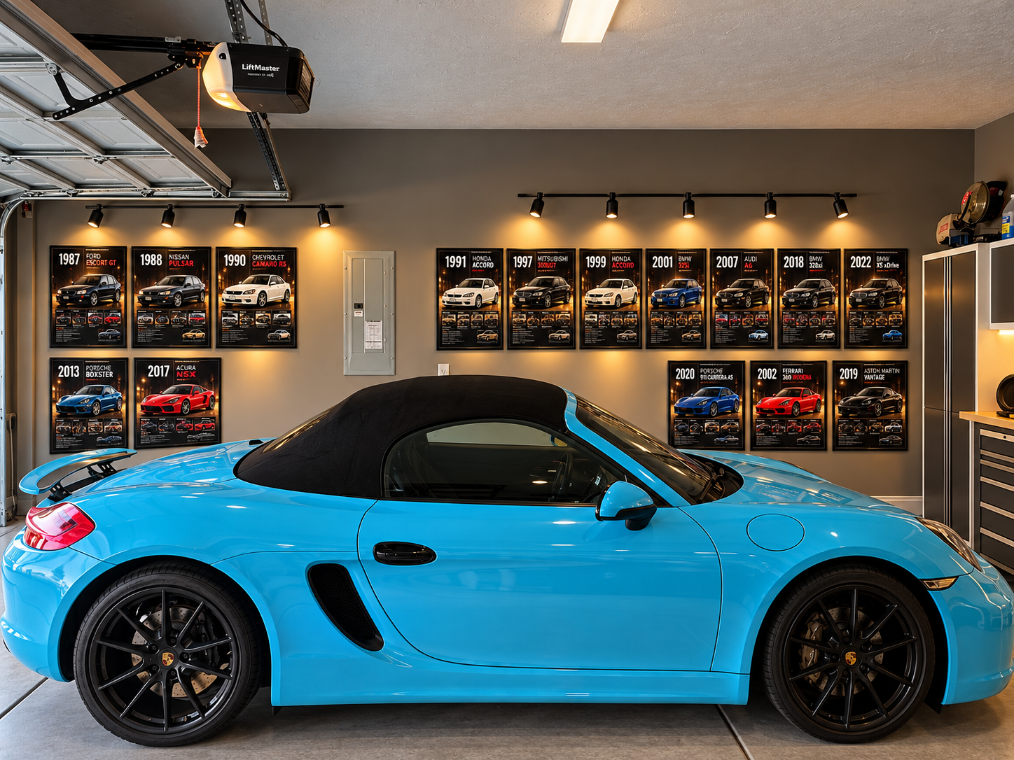 A Car Lover's Dream Decor
