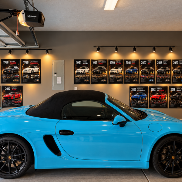 A Car Lover's Dream Decor