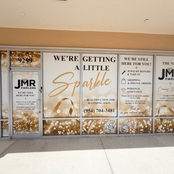 Full Storefront Covering for Renovation Work