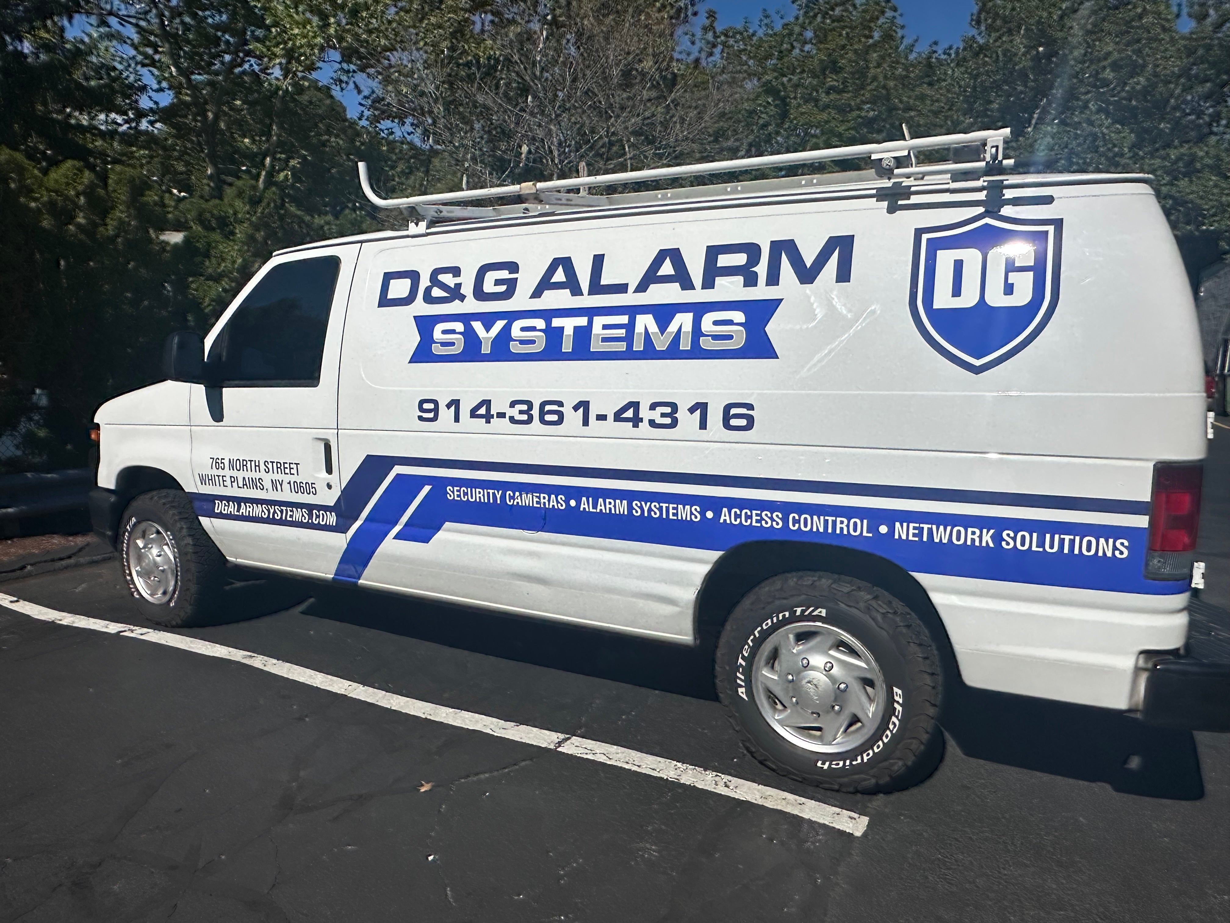 Vehicle Graphics for D&G Alarm Systems in White Plains, NY