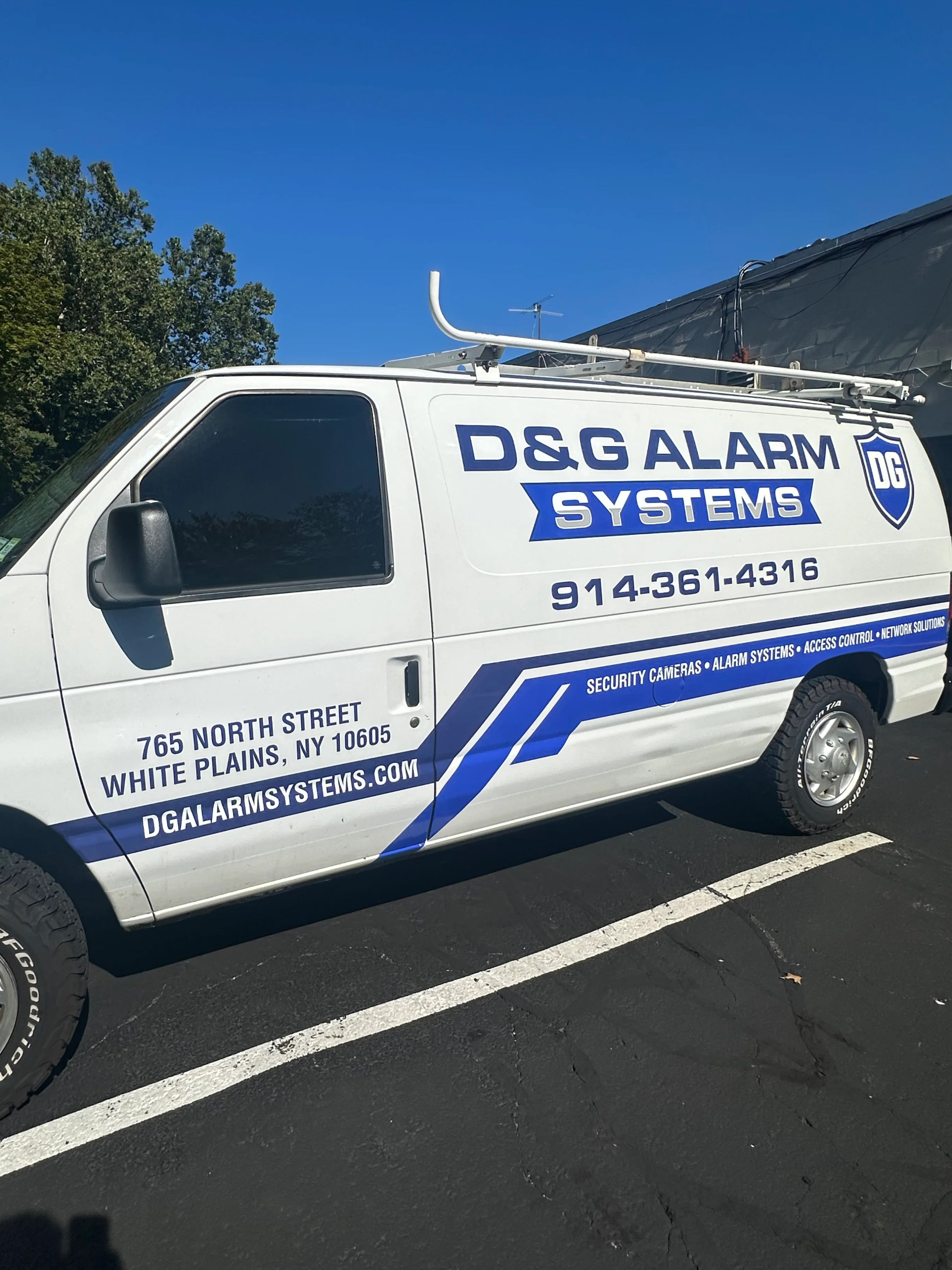 Vehicle Graphics for D&G Alarm Systems in White Plains, NY