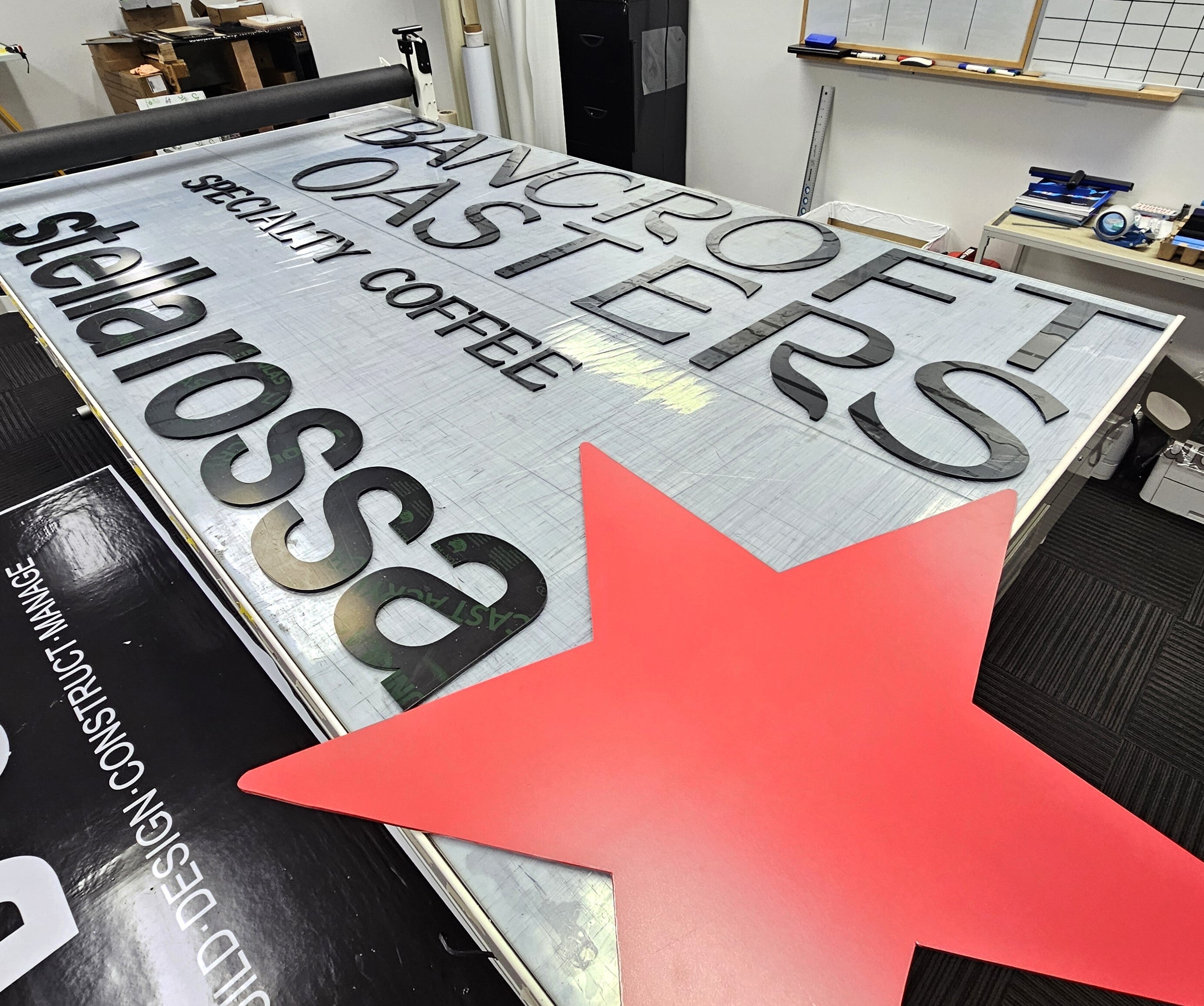 Acrylic Lettering and ACM panel