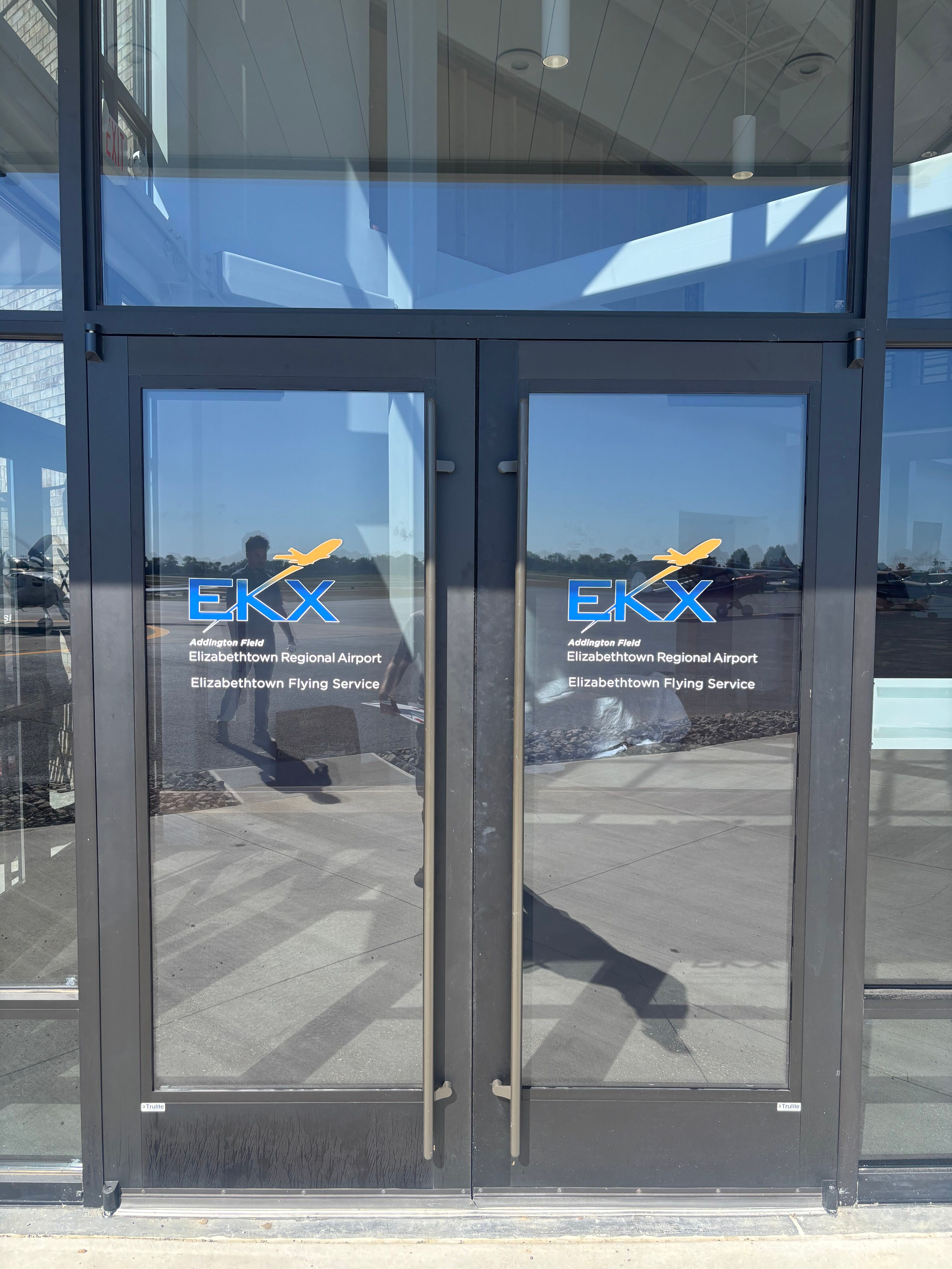 Custom Airport Building Signs & Window Graphics | Elizabethtown KY