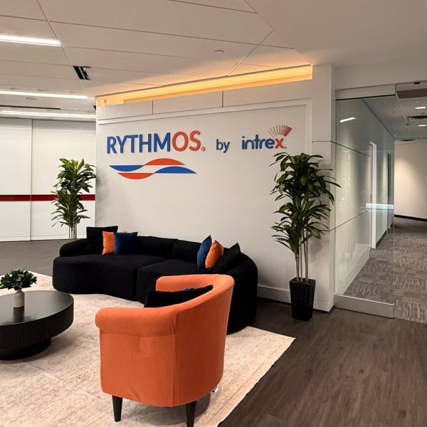 Custom Unlit Dimensional Lobby Sign – Intrex – Reston VA
