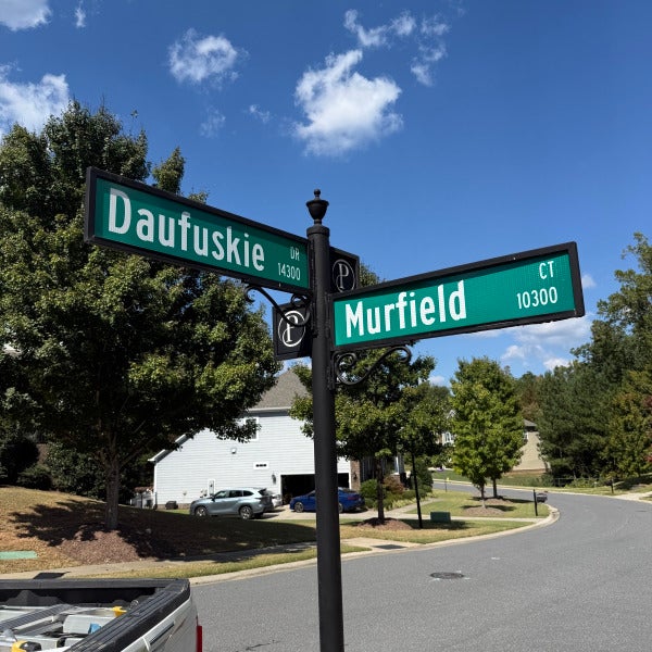 Community street signs done right!