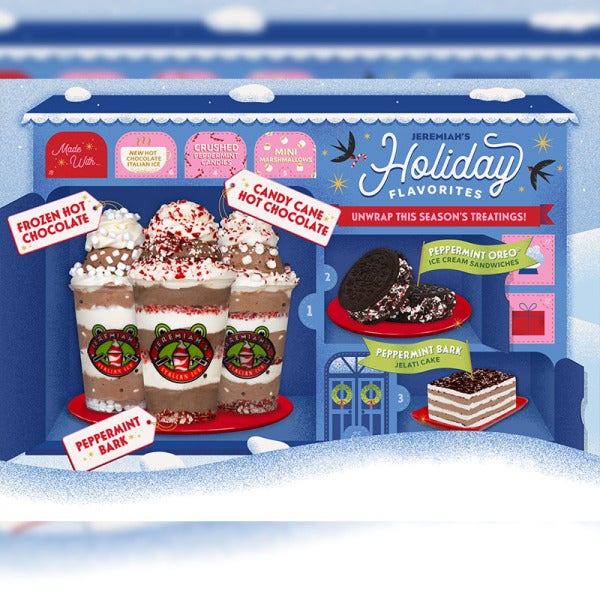 Jeremiah's Italian Ice Dresses Up for the Holidays with a Frosty Performance