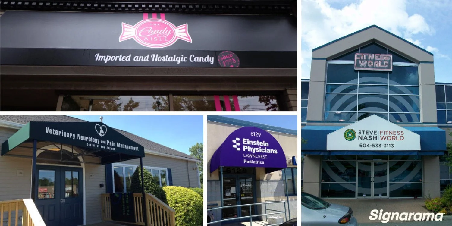 Awning Graphics: Professional Appearance, Effective Promotion