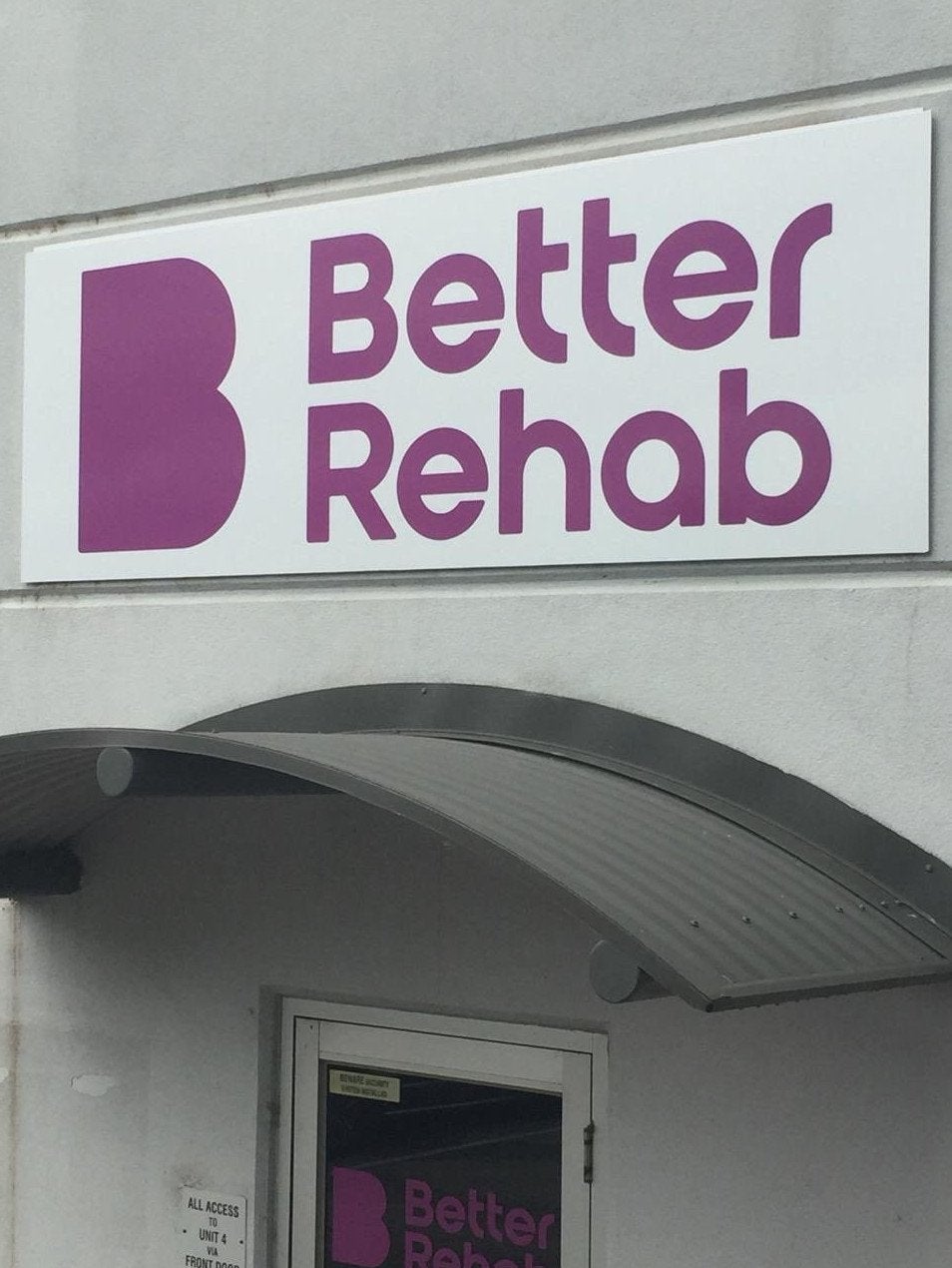 Office Signage - Better Rehab - Eltham