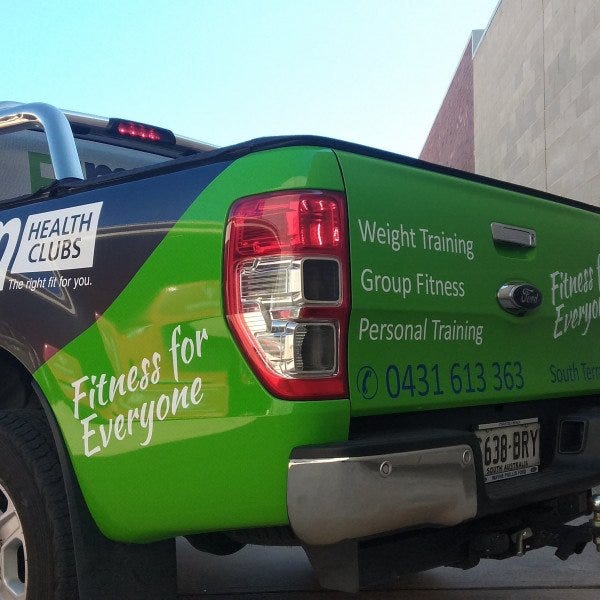 Vehicle Graphics and One Way Vision for EFM Vehicle