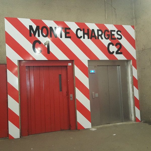 Panneau-Aire de livraison- 3 Fontaines