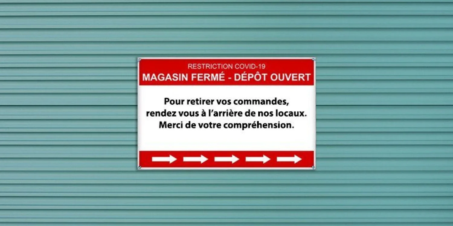 Panneau signalétique