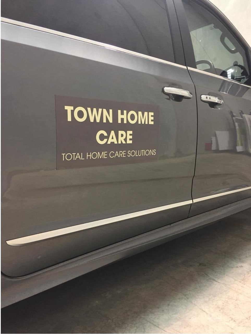 Magnetic Vehicle Signs - Town Home Care - Thornbury
