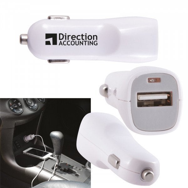 Custom USB Outlet Car Charger