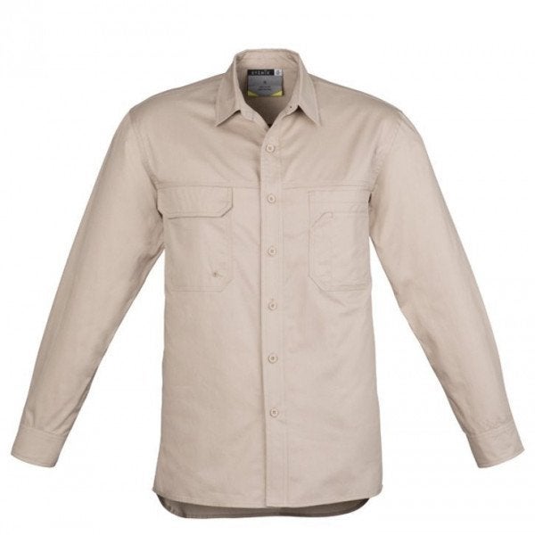 Custom Mens Lightweight Tradie Shirt - Long Sleeve