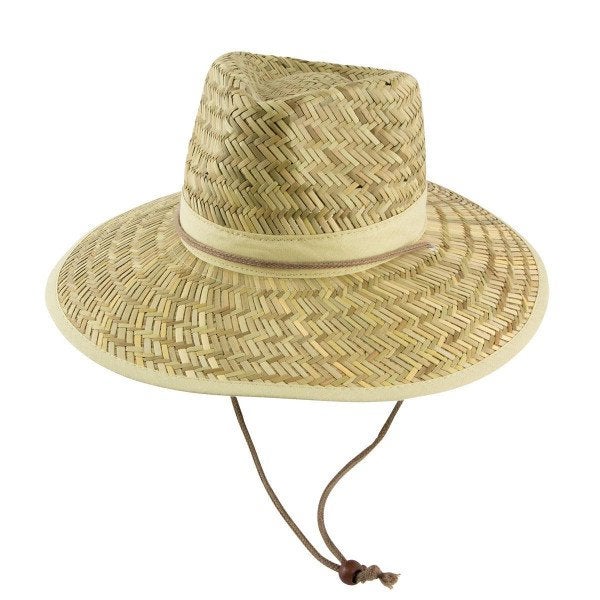 Custom Straw Hat With Toggle