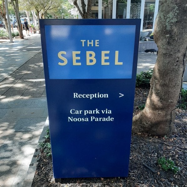 The Sebel's Illuminated Sign