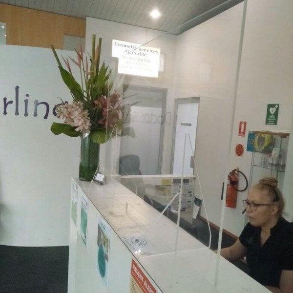 Acrylic Sneeze Guard, Doctors on Darling, Signarama Sydney CBD South