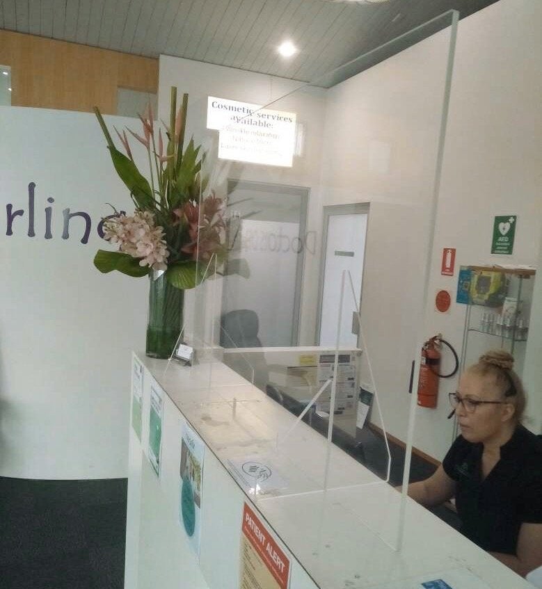 Acrylic Sneeze Guard, Doctors on Darling, Signarama Sydney CBD South