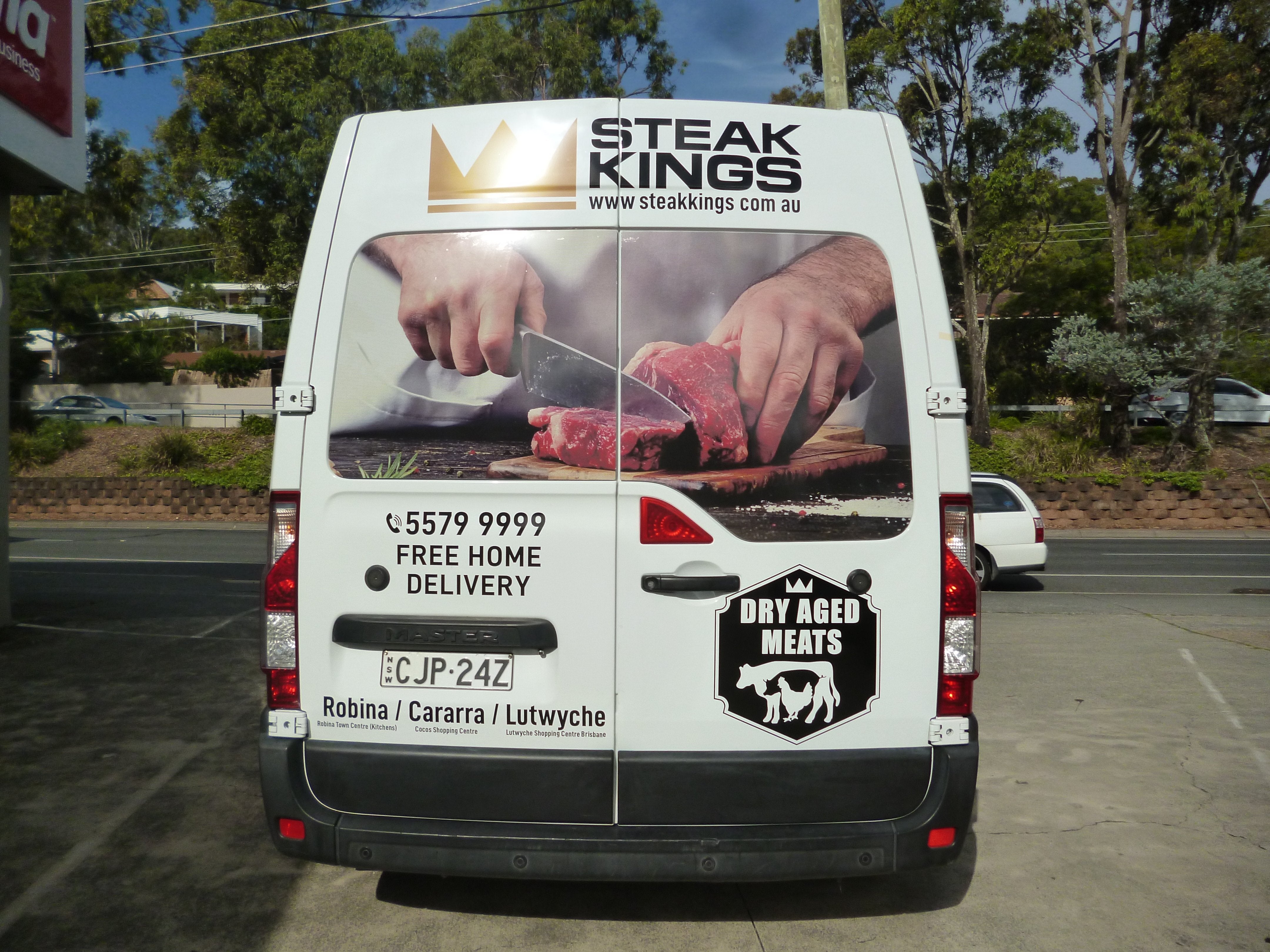 Steak Kings - Vehicle Graphics Gold Coast